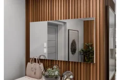 Agawal Seinäpeili Suorakulmainen 100 cm Beige