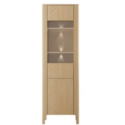 Aggarwal Vitriinikaappi 60 cm Valaistuksella