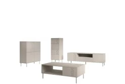 Akiko Huonekalusetti Olohuoneeseen Beige