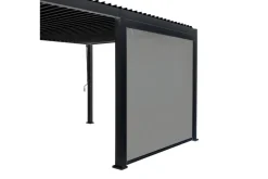 Alasvedettävä Paviljongin Seinä Mirador 4m Harmaa