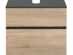 Allaskaappi Gaddesden 60x35 cm Antrasiitti/Luonnonväri