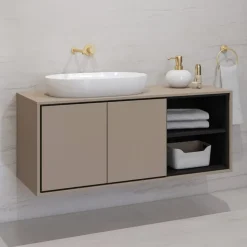 Allaskaappi Irvine 2 ovea Kongo, 120 cm