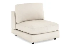 Andrarum Arken 1-istuttava Keskimoduuli Kankaalla 90 cm leveä Beige