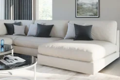 Andrarum Arken 1-istuttava Keskimoduuli Kankaalla 90 cm leveä Beige