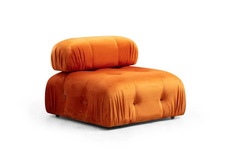 Andrarum Belgin Kupliva Divaanisohva 3-istuttava 288 cm Oranssi