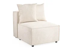 Andrarum Cubo 1-istuttava Keskimoduuli Manchester 80 cm leveä Beige