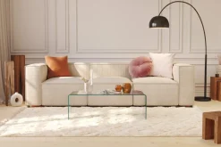 Andrarum Cubo 1-istuttava Oikeanpuoleinen Moduuli Manchester 108 cm leveä Beige