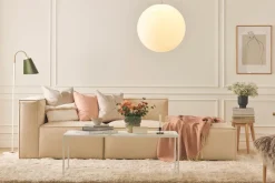 Andrarum Cubo 1-istuttava Vasemmanpuoleinen Moduuli Kangas 108 cm leveä Beige