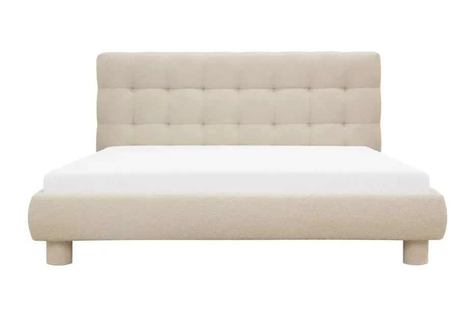Andrarum Teddy Täydellinen Sänkypaketti Sängynrunko ja Patja 180x200 cm Beige