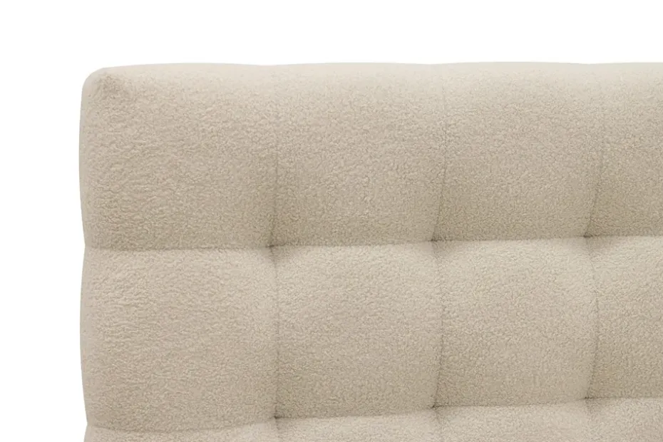 Andrarum Teddy Täydellinen Sänkypaketti Sängynrunko ja Patja 180x200 cm Beige