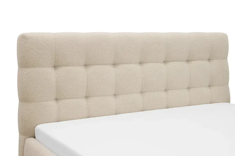 Andrarum Teddy Täydellinen Sänkypaketti Sängynrunko ja Patja 180x200 cm Beige