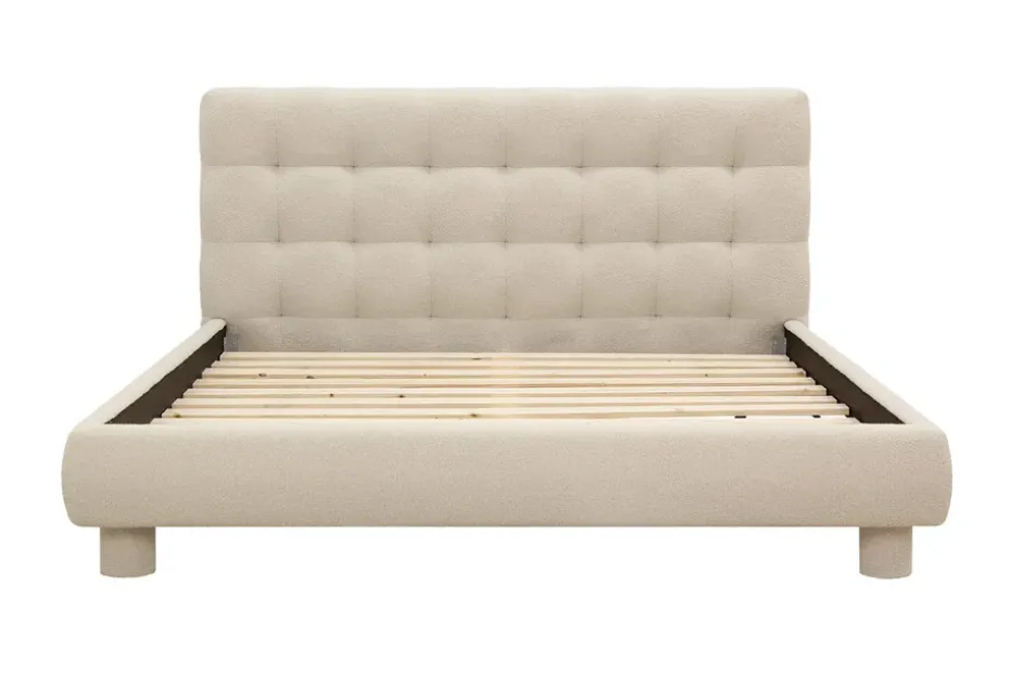 Andrarum Teddy Täydellinen Sänkypaketti Sängynrunko ja Patja 180x200 cm Beige