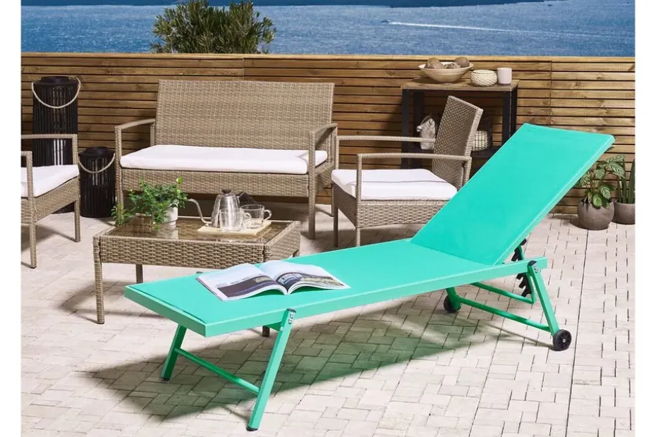 Aurinkosänky Turkoosi PORTOFINO Vihreä