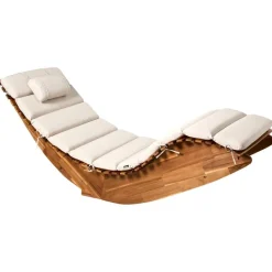 Aurinkotuoli Brescia Premium Vaalea puu, vaaleanbeige