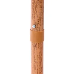 Aurinkovarjo ulos 258 cm Murasa valkoinen/ruskea