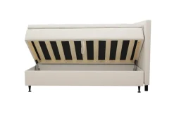 Bedly Hilton Plus Täydellinen sänkypaketti säilytystilalla 180x200 cm Vaalea beige