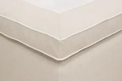 Bedly Hilton Plus Täydellinen sänkypaketti säilytystilalla 180x200 cm Vaalea beige