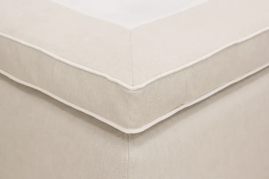 Bedly Hilton Plus Täydellinen sänkypaketti säilytystilalla 180x200 cm Vaalea beige