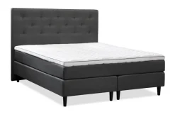 Bedly Jenkkisänky Laze Deluxe 140x200 Tummanharmaa