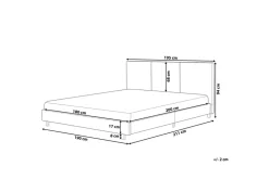 Bedly Parivuode Albi 180x200 cm
