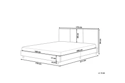 Bedly Parivuode Albi 160x200 cm Harmaa