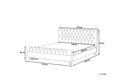 Bedly Parivuode Avallon 140x200 cm Musta