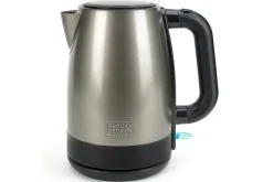 Black+Decker Vedenkeitin Black+Decker 2200W 1,7L Harjattu ruostumaton teräs Hopea