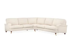 Bloomington Howard Lyx 6-istuttava Vasenkätinen L-muotoinen Kulmasohva Manchester Beige