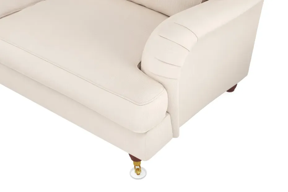 Bloomington Howard Lyx 6-istuttava Vasenkätinen L-muotoinen Kulmasohva Manchester Beige