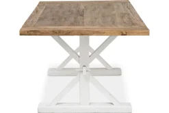 Bloomington Ruokapöytä Yorkshire Vintage 200 cm Jatkettava Vintage Luonnonväri/Valkoinen