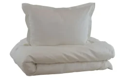 Borås Cotton Pussilakanasetti Grand 220x230 cm Hiekka/Satiini