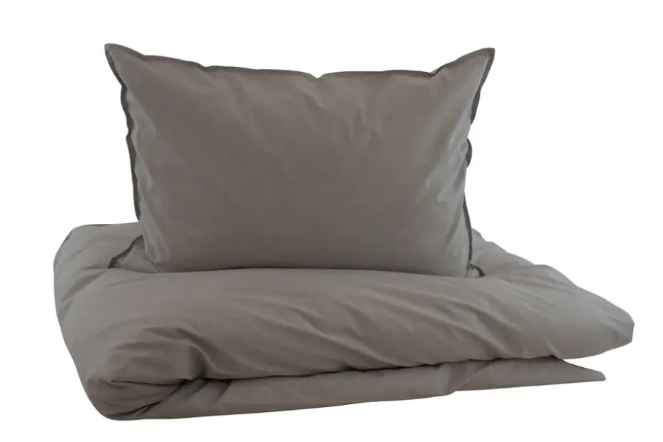 Borås Cotton Pussilakanasetti Loft 150x210 cm Harmaa
