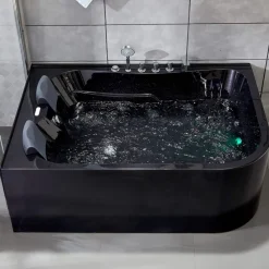 Bubbelbadkar & massagebadkar Lyfco Svart