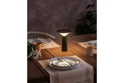 Bukada LED Pöytävalaisin 19 cm Musta