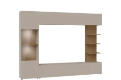 Bunda TV-huonekalusetti 250x30 cm Beige
