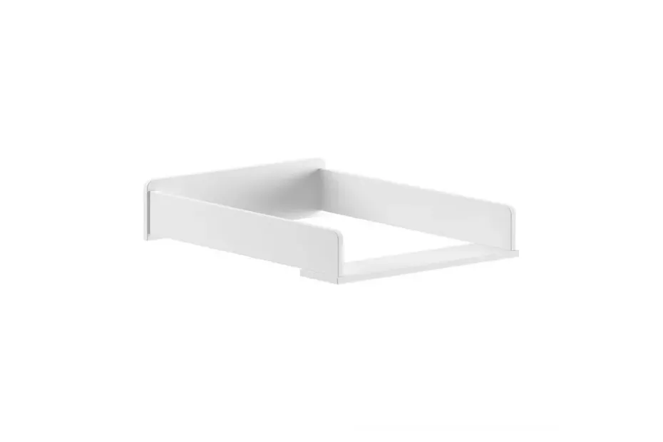 Byrå med skötbord babysäng garderob Jaxx Eva Jaxx White