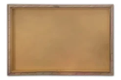 Canvas-taulu - Viehättävä katukuva polkupyörällä ja avoimella ovella kauppaan Beige / Ruskea / Vihreä