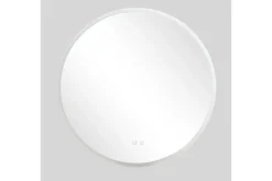 Clas Pyöreä Kylpyhuoneen Peili LED-valaistuksella 120 cm Anti-Fog ja Touch-ohjaus
