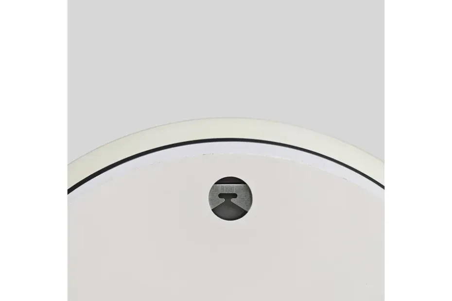 Clas Pyöreä Kylpyhuoneen Peili LED-valaistuksella 120 cm Anti-Fog ja Touch-ohjaus