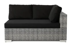 Comfort Garden Bahamas Oikea Moduuli Ulkokäyttöön 140 cm Polyrottinkia Harmaa