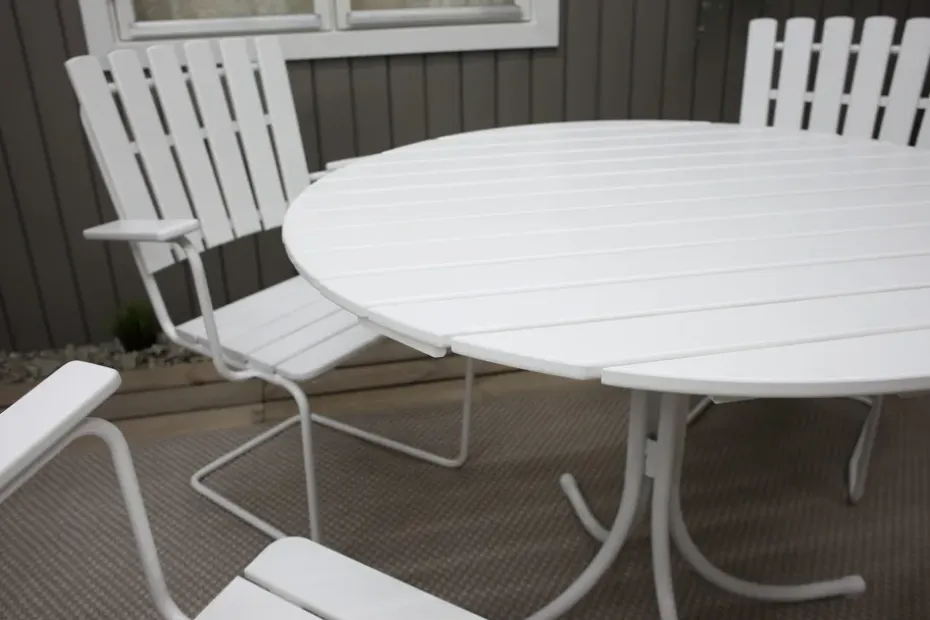 Comfort Garden Nojatuoli Vaxholm Valkoinen KWA