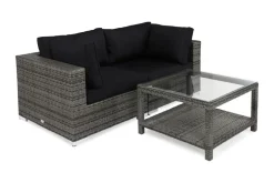 Comfort Garden Oleskeluryhmä Bahamas 2:n ist Pöytä 75x75 Harmaa