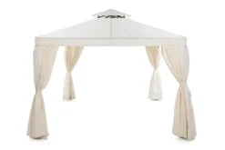 Comfort Garden Paviljonki Bermuda ilman seiniä 300x400 cm sis. Hyttysverkko Luonnonvalkoinen