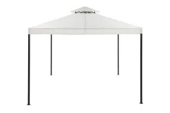 Comfort Garden Paviljonki Bermuda ilman seiniä 300x400 cm sis. Hyttysverkko Luonnonvalkoinen