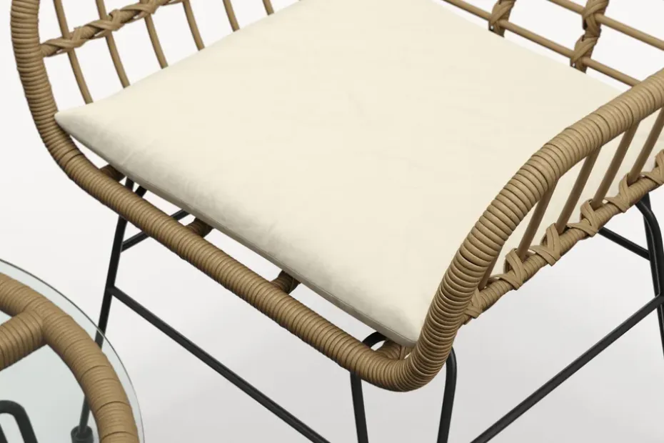 Comfort Garden Sammy Parvekeryhmä 2-istuttava Beige