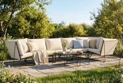 Comfort Garden Usteryd Sarjapöydät Ulkokäyttöön Musta