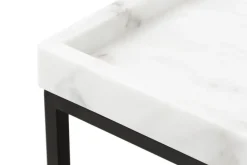 Concept 55 Sivupöytä Tosterup 60 cm Valkoinen/Musta