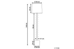 Cresel Lattiavalaisin 160 cm Off white