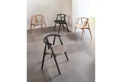 Cytie Käsinojallinen tuoli Beige