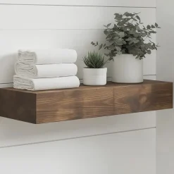 Decorative Wooden Wall Shelf Hanah Home